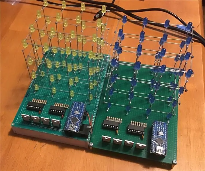 Kostka Led 4x4x4: 13 kroków (ze zdjęciami)