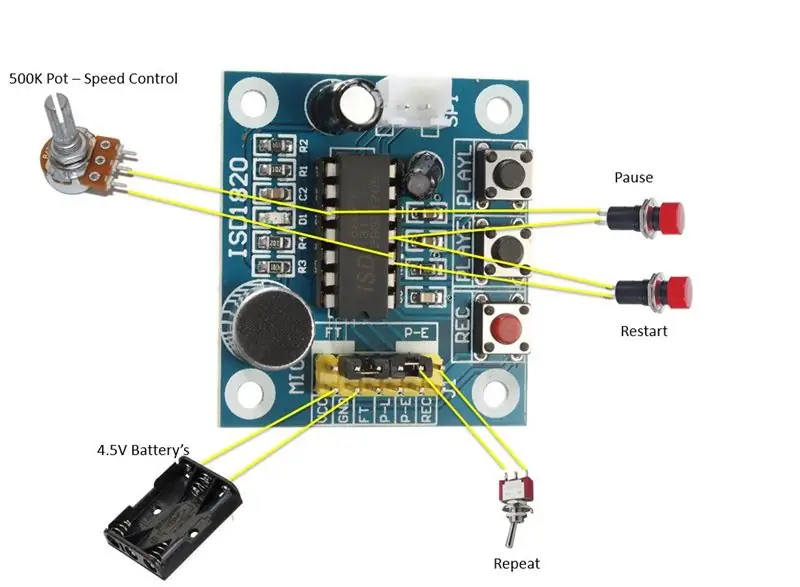 Okruh hackující zvukový modul