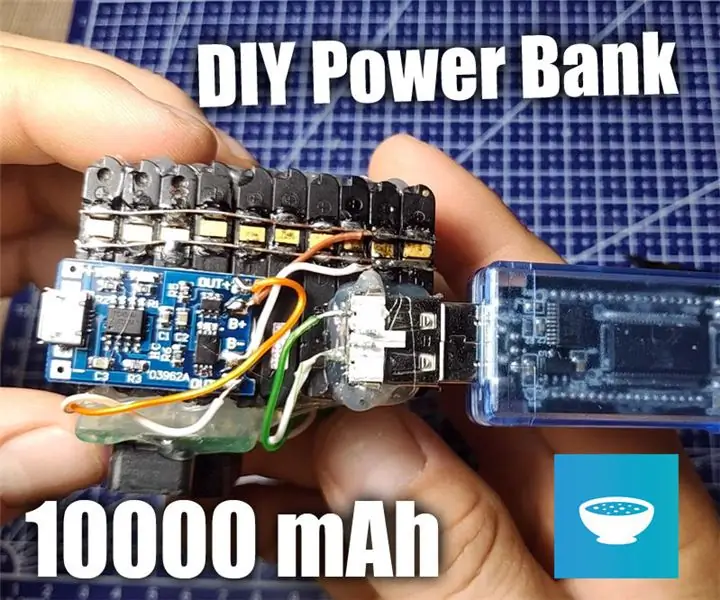 DIY मोबाइल फोन की बैटरी पावर बैंक: 5 कदम