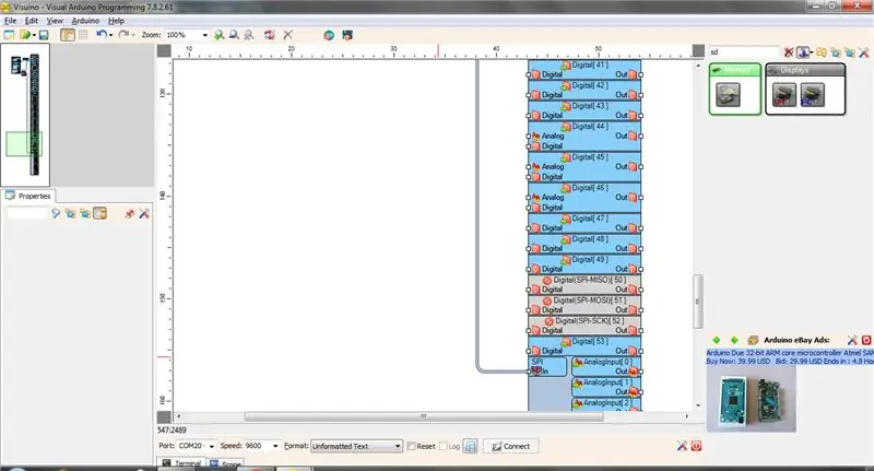 Configurarea Sdcard și a componentelor de text formatate