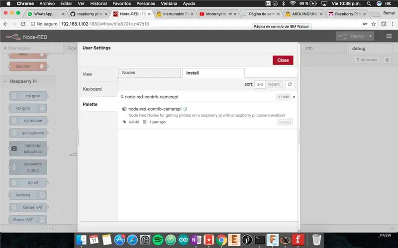 Preparando Node-RED En El Raspberry Pi