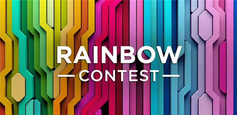 Concurso de colores del arco iris