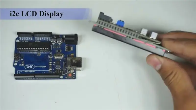 Свържете LCD дисплея към Arduino