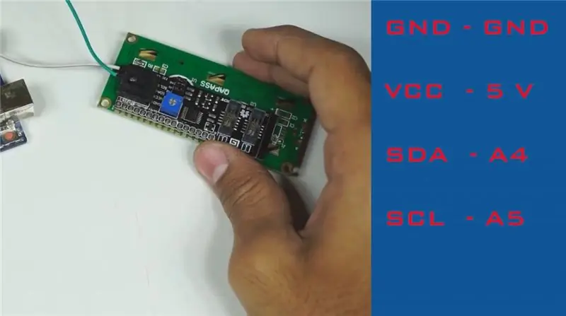 Hubungkan Layar LCD ke Arduino