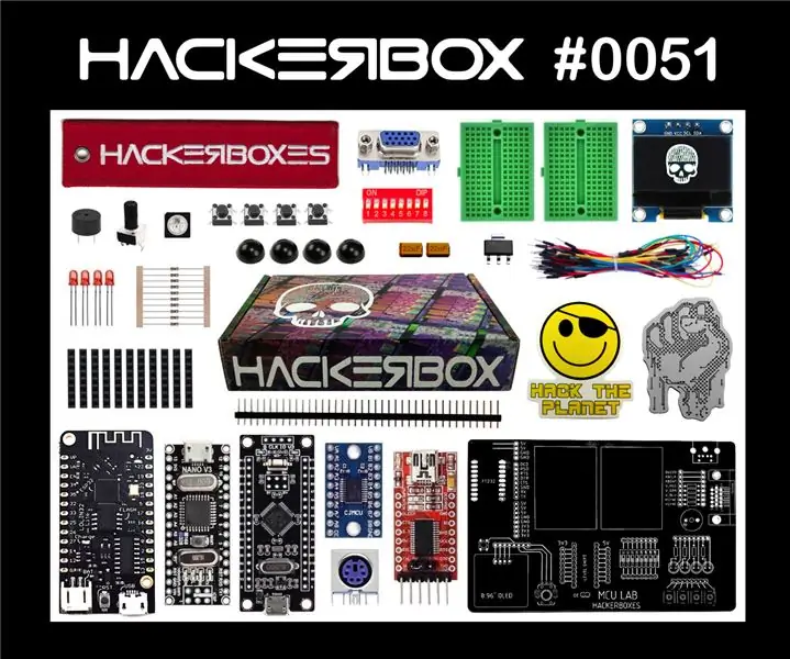 HackerBox 0051: MCU лаборатори