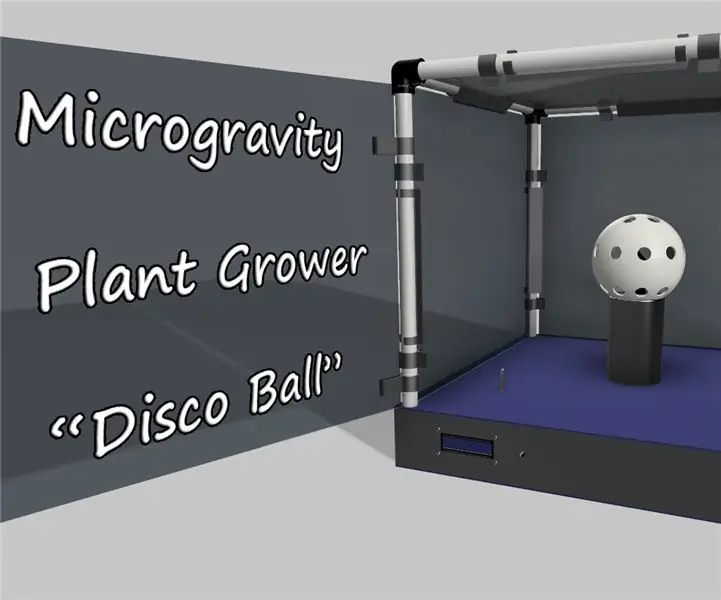 Mikrogravitations-Pflanzenzüchter "Disco Ball": 13 Schritte