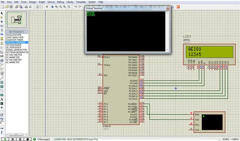 PC Keyboard Interfacing 8051 Microcontroller менен