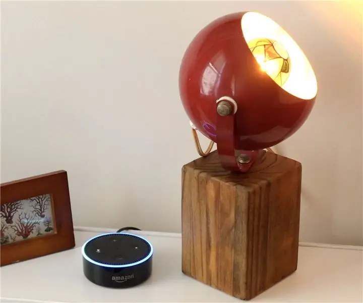 Alexa smart lampa med ESP8266: 4 steg (med bilder)