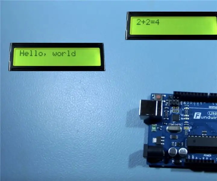 LED-display Arduino: 3 stappen