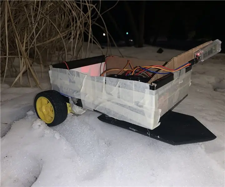 Arduino Bluetooth Ski RC Car untuk Salju: 5 Langkah