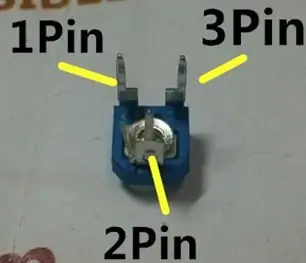 Coloque o resistor ajustável