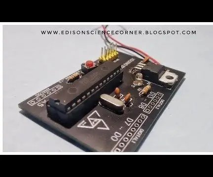 Kako narediti svojo Arduino ploščo (xduino): 6 korakov