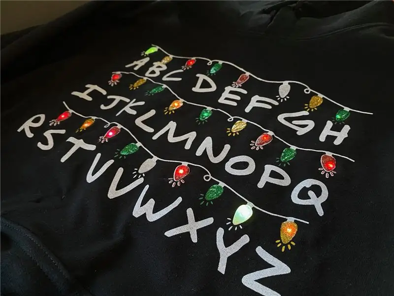 Stranger Things Programmable Hoodie