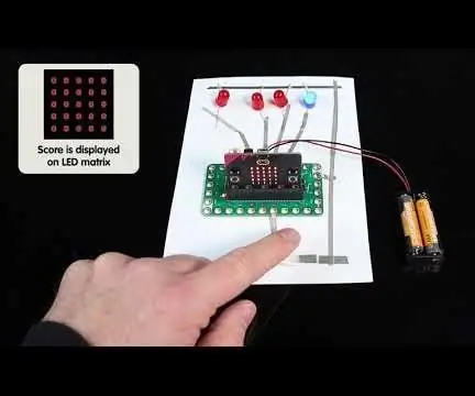 Paper Circuit Reaction Game