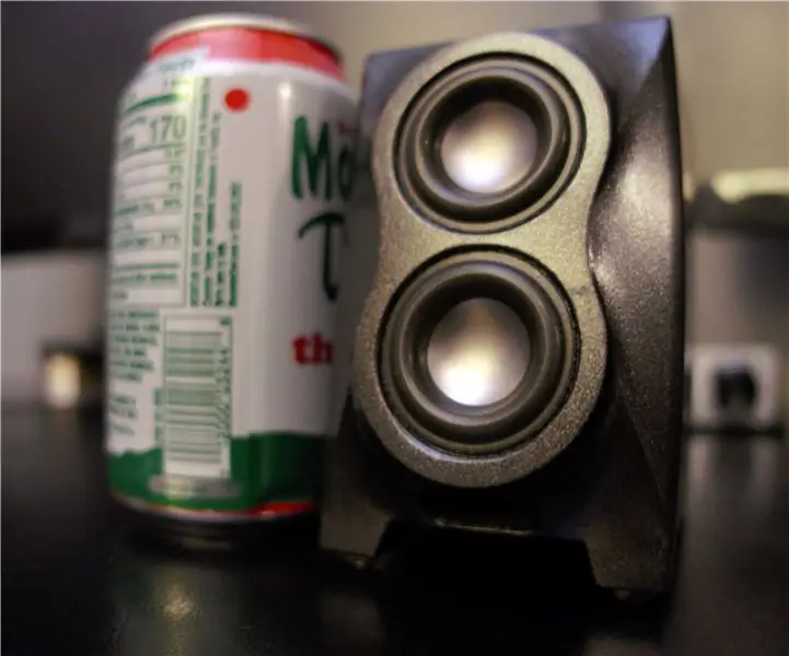 Napakaliit * Mga High-Fidelity Desktop Speaker (3D Printed): 11 Mga Hakbang (na may Mga Larawan)