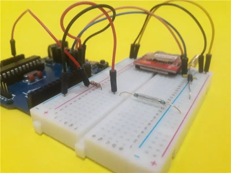 Projektets elektroniska krets och programmering