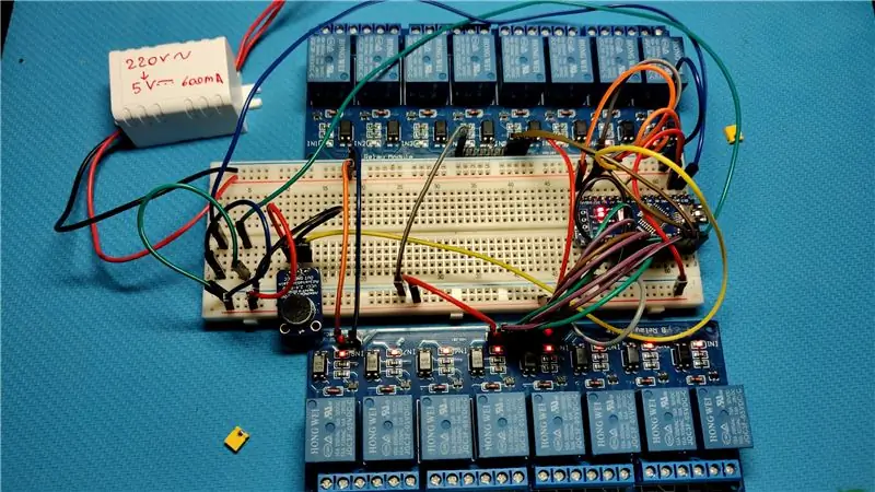 Circuit de 5V: Arduino