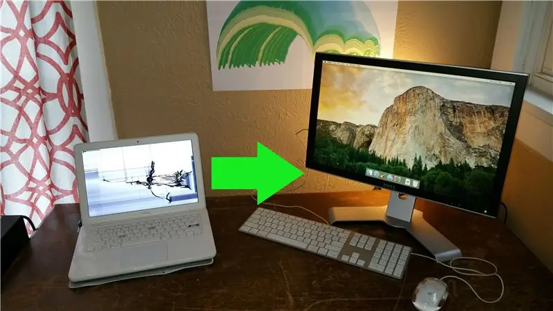 MacBook quebrado para desktop!