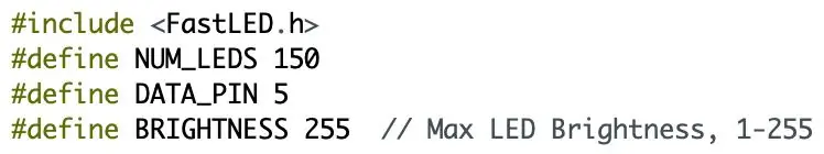Include fastled h. Библиотека Fastled.