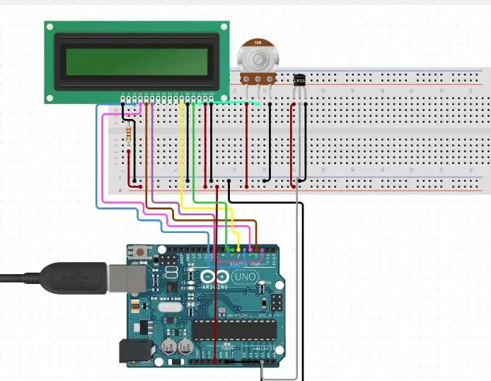 Arduino დაფუძნებული ციფრული თერმომეტრი