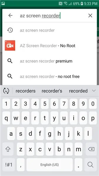 Töltse le a Screen Recorder alkalmazást