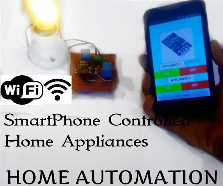 Automazione domestica con WiFi ESP8266 senza usare Blynk!: 24 passaggi (con immagini)