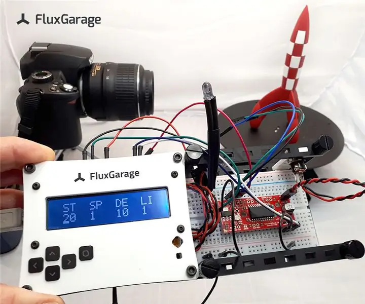 Mdhibiti wa Arduino wa Picha ya Kiotomatiki ya 360 ° Bidhaa: Hatua 5 (na Picha)