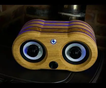 Paggawa ng isang LED Illumined Oak Bluetooth Speaker: 7 Hakbang (na may Mga Larawan)