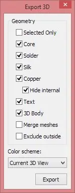 Exportera din PCB -projektfil i 3D -format