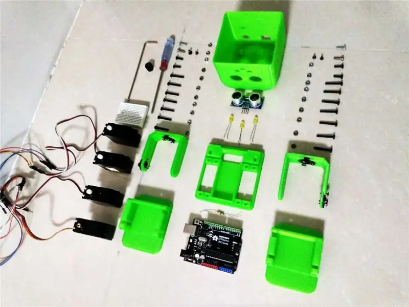 Tito - Arduino UNO 3d -trykt robot