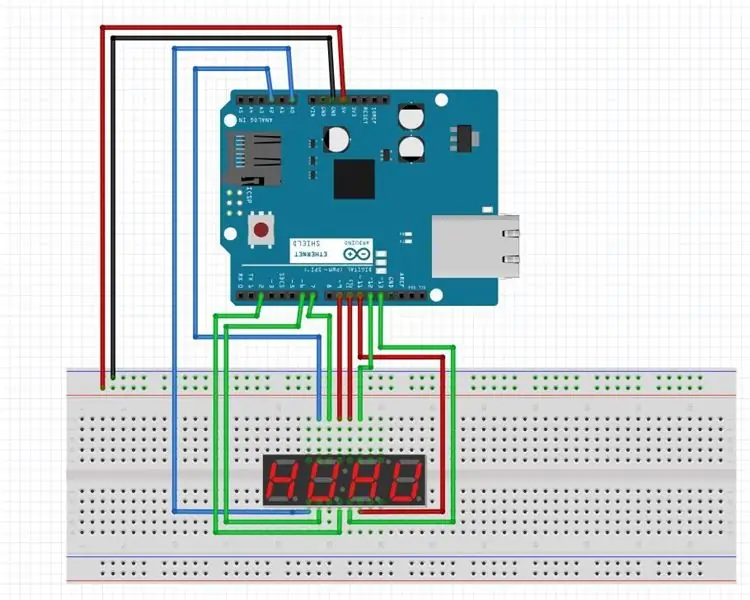 4 Digit, 7 Segment Display