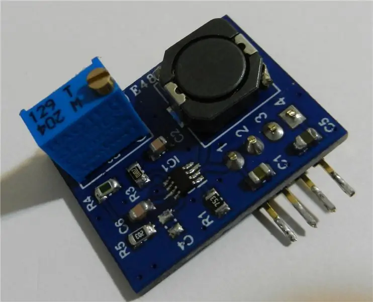 Obrázek 7, první prototyp (starší verze) Buck Converter