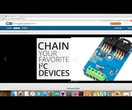 Raspberry Pi - PCA9536 შეყვანის/გამომავალი Expander Python სამეურვეო პროგრამა: 4 ნაბიჯი