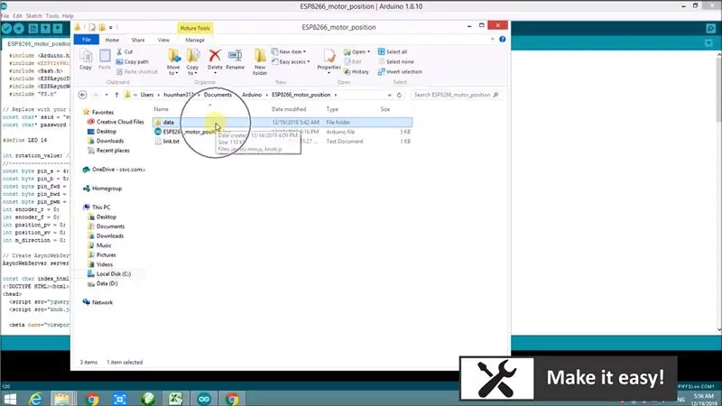 Laden Sie den Code in NodeMCU