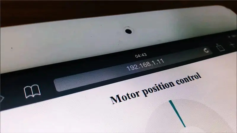 DC Motor Position Control