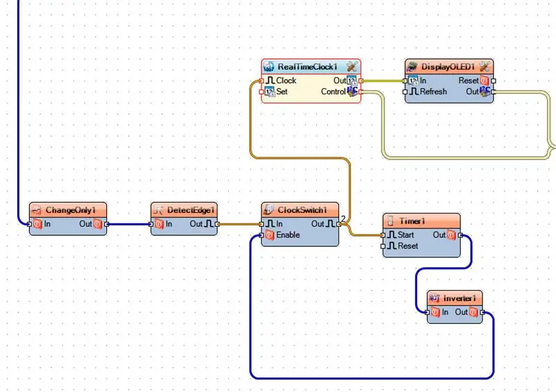 U Visuino Connect Components