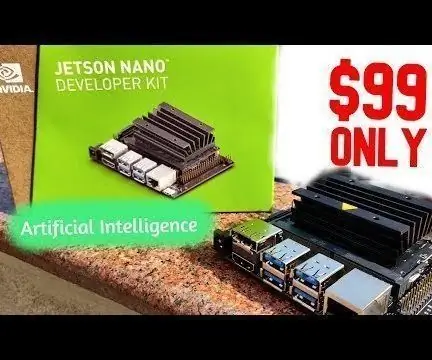 Nvidia Jetson Nano заавар - AI & ML ашиглан хийх анхны алхам: 7 алхам