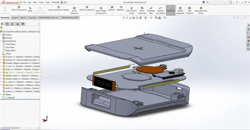 Die voorbereiding van die CAD -model