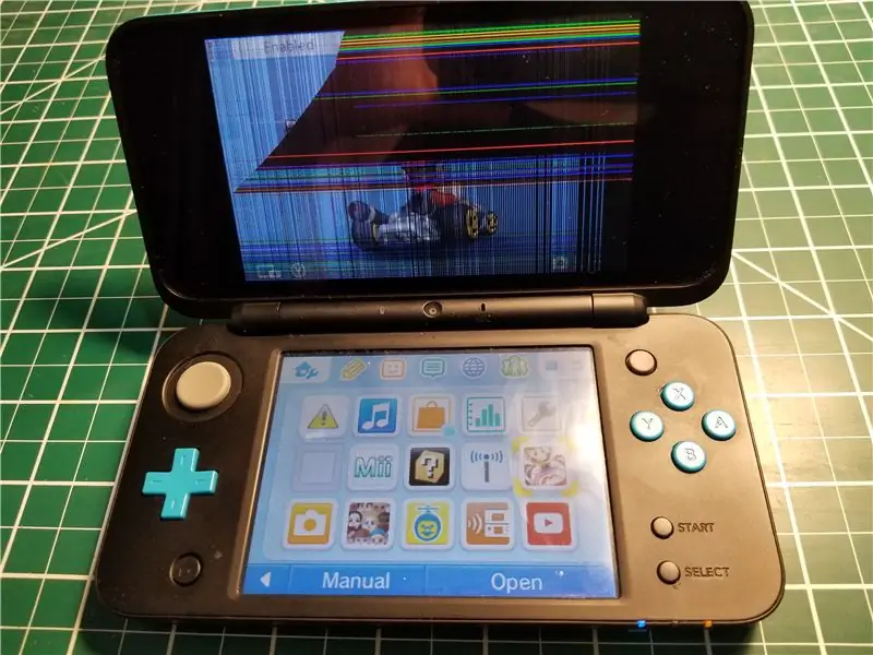 Substituir tela superior para Nintendo 2DS XL