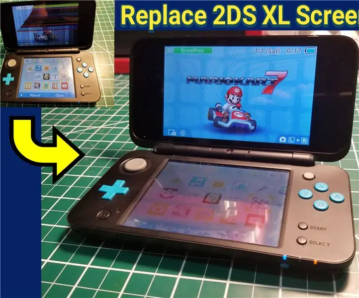 Nintendo 2DS XL üçün Üst Ekranı dəyişdirin: 15 addım