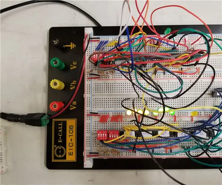 Calculatrice binaire : 11 étapes