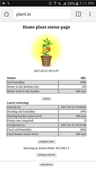 NodeMCU Sketch - Server Web locale