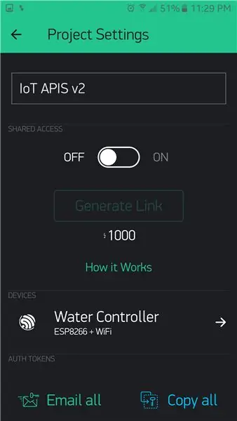 IoT integratsiyasi - Blynk