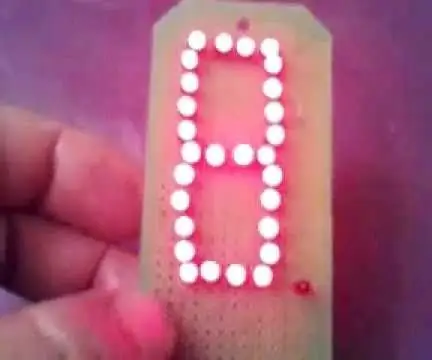 DIY Seven Segment Display 2ʺ: 14 ขั้นตอน