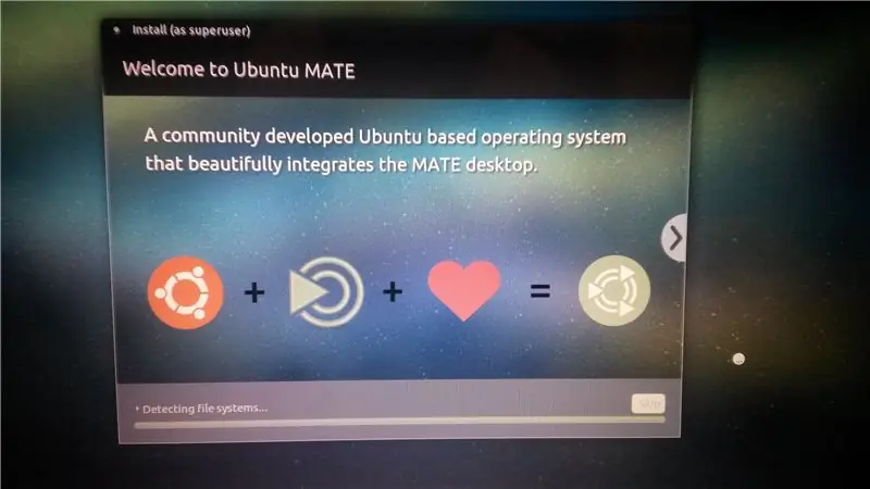 Instalimi i Ubuntu Mate