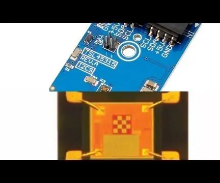 Raspberry Pi - TSL45315 Ambient Light Sensor Python Tutorial: 4 Βήματα