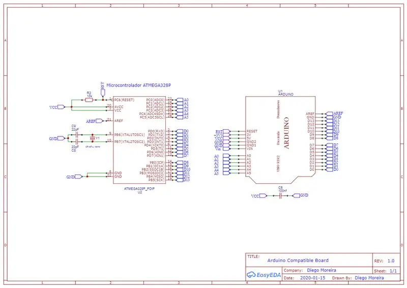 Csatlakozó és Arduino UNO alak