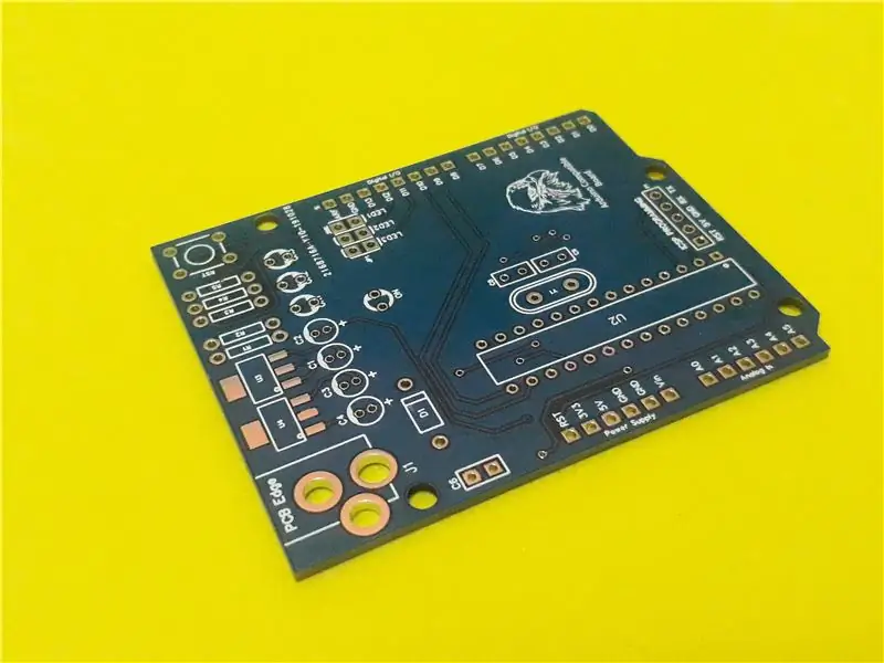 Jungtis ir „Arduino UNO“forma