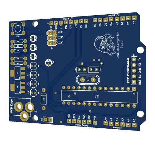 Bosilgan elektron platalar loyihasi