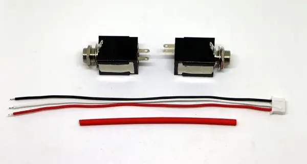 Construir els connectors de sortida d'àudio JACK